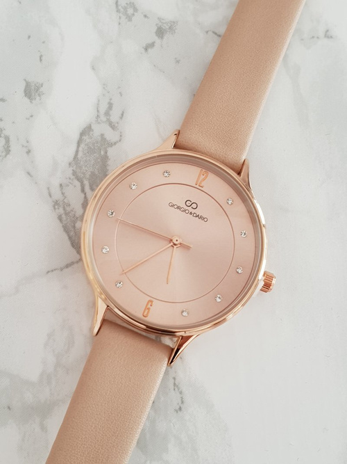 Damski Zegarek Giorgio & Dario Orgeno Brązowy