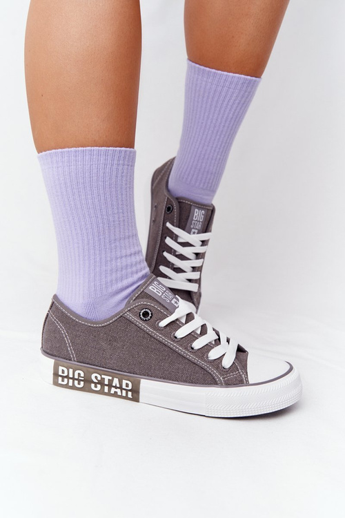 Damskie Trampki BIG STAR HH274116 Szare