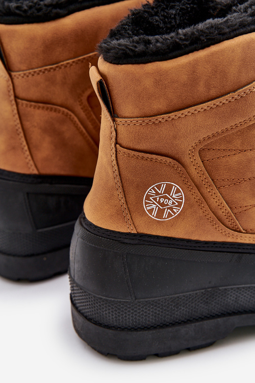 Śniegowce Męskie Lee Cooper LCJ-24-44-2873M Camel