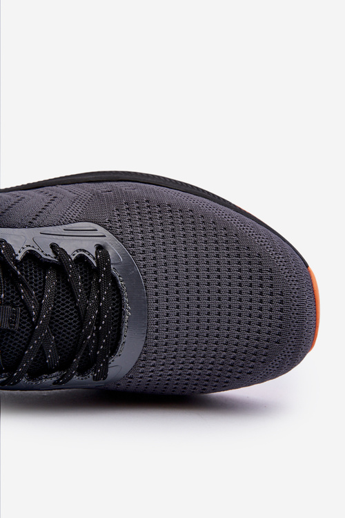 Klasyczne Męskie Sportowe Buty Szare McBraun