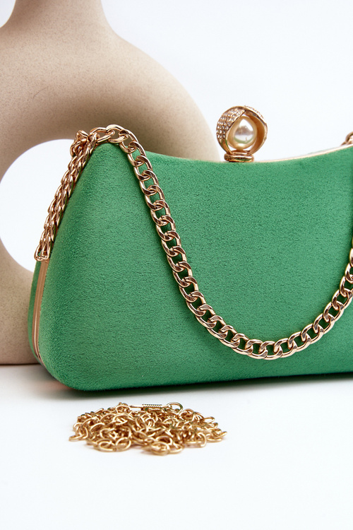 Torebka Wizytowa Kopertówka Nadrei Zielona