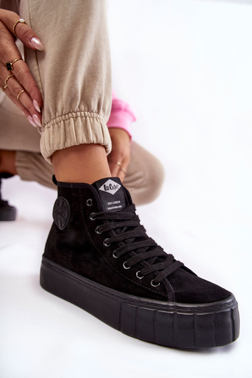 Wysokie Trampki Lee Cooper LCJ-22-31-1432L Czarne