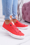 Trampki Damskie Niskie Big Star Czerwone DD274709
