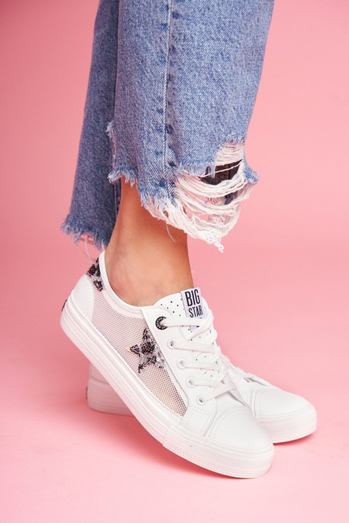 Damskie Trampki Big Star Białe FF274487