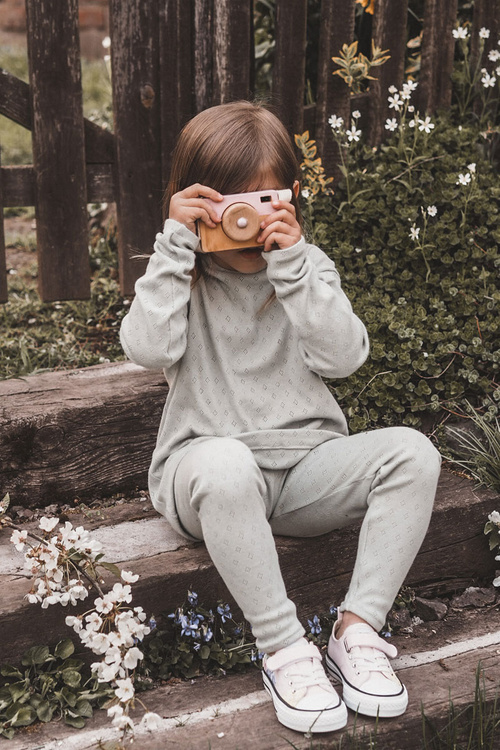 Dziecięce Trampki Materiałowe Print Różowe Buster