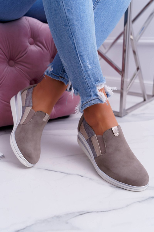 Damskie Półbuty Wsuwane Sergio Leone PB231 Coffe Sparten