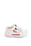 Dziecięce Niskie Trampki Big Star JJ374160 Białe