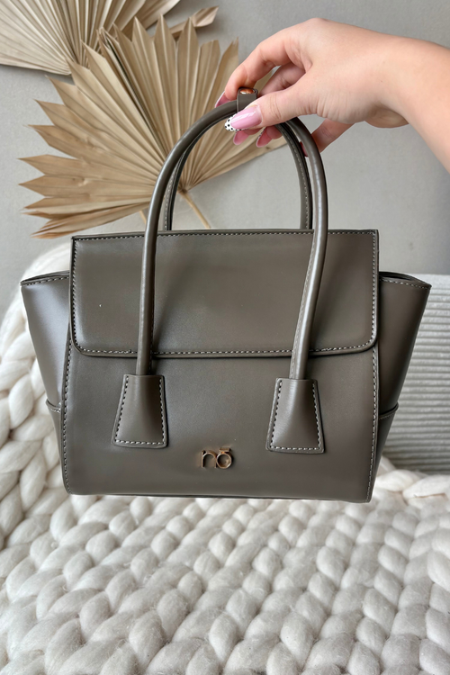 Mała Torebka Kuferek NOBO BAG5800-M19 Szara