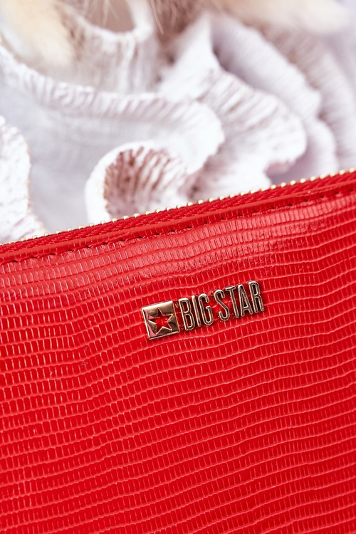 Mały Portfel Big Star HH674008 Czerwony