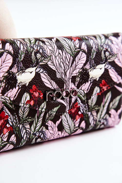 Duży Portfel Skórzany NOBO M0240-CM20 Czarny