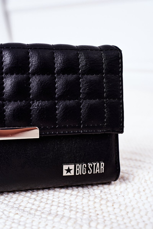 Duży Portfel Z Uchwytem Big Star HH674027 Czarny