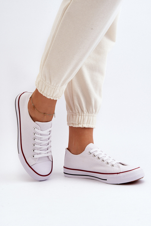 Trampki Damskie Białe Isiltara