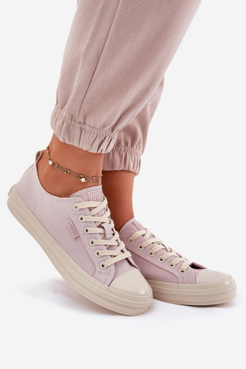 Trampki Damskie Big Star RR274732 Jasnoróżowe
