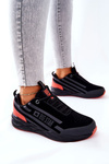 Skórzane Buty Sportowe Big Star II274460 Czarne