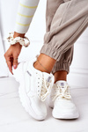 Damskie Sportowe Buty Sneakersy Big Star EE274460 Białe