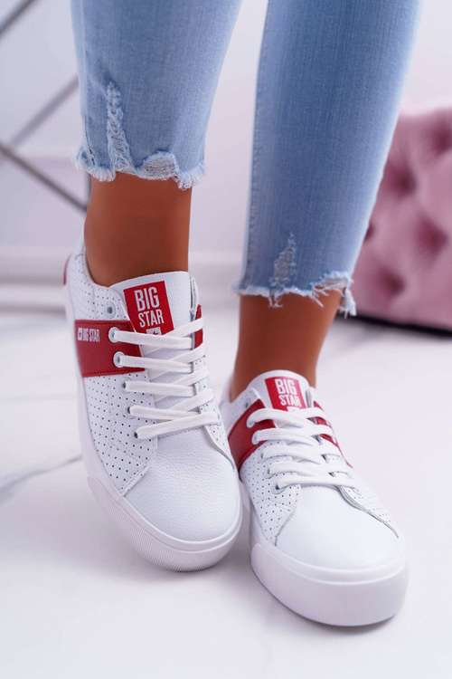 Trampki Damskie Big Star Białe EE274337