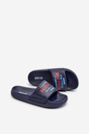 Piankowe Klapki Dziecięce Big Star NN374516 Granatowe