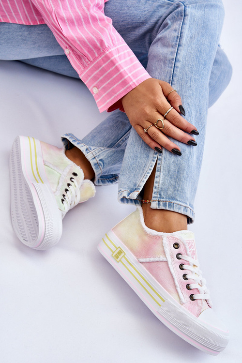 Damskie Niskie Trampki Big Star LL274174 Multikolor