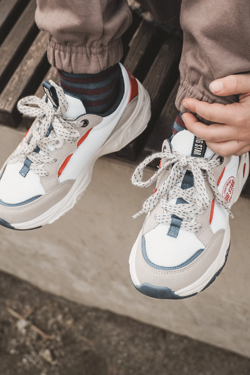 Dziecięce Buty Sportowe Memory Foam System Big Star JJ374269 Białe