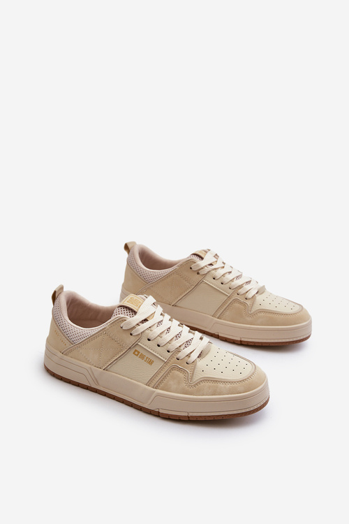 Sneakersy Męskie Big Star NN174095 Beżowe
