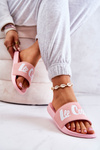 Damskie Klapki Lee Cooper LCW-22-42-0998 Różowe