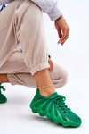 Damskie Wsuwane Sneakersy Zielone Myles