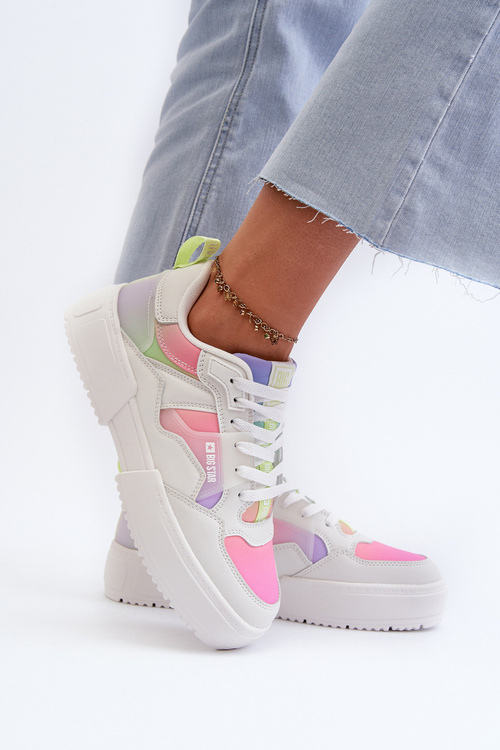 Sneakersy Damskie Big Star NN274359 Memory Foam System Multikolor