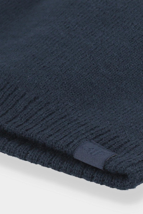 Czapka Zimowa Męska 4F 4FAW23ACAPM304-31S Granatowa