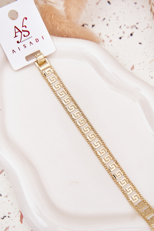 Bransoletka Damska Ze Stali Chirurgicznej Złota