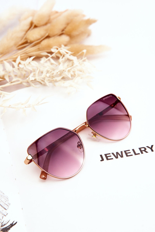 Damskie Okulary Przeciwsłoneczne Prius V507 Różowe