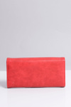Duży Damski Czerwony Portfel
