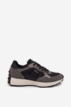 Buty Sportowe Sneakersy Męskie Lee Cooper LCJ-25-03-3795 Szaro-Czarne