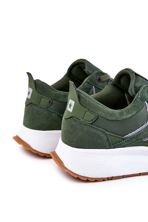 Męskie Sportowe Buty Big Star KK174020 Zielone