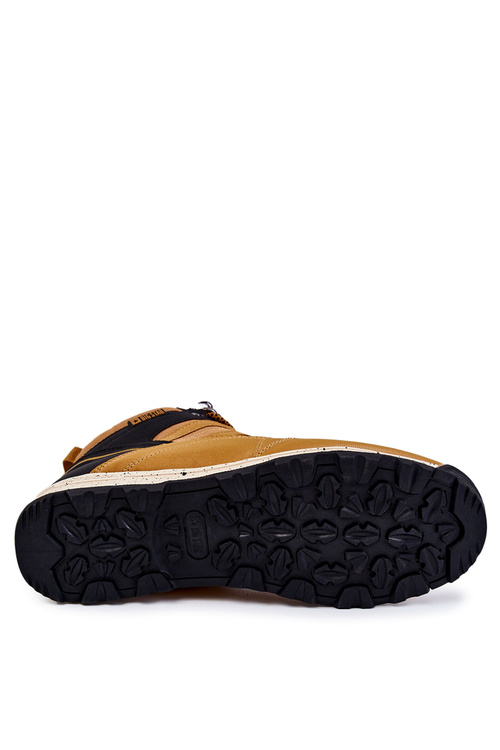 Damskie Wysokie Buty Trekkingowe Big Star KK274609 Camel