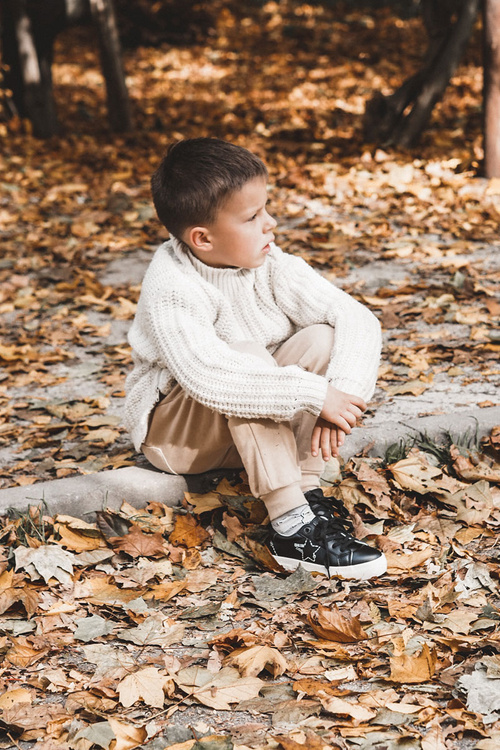 Dziecięce Buty Sportowe Sznurowane Big Star KK374223 Czarne