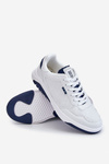 Męskie Buty Sportowe Memory Foam Big Star JJ174318 Białe