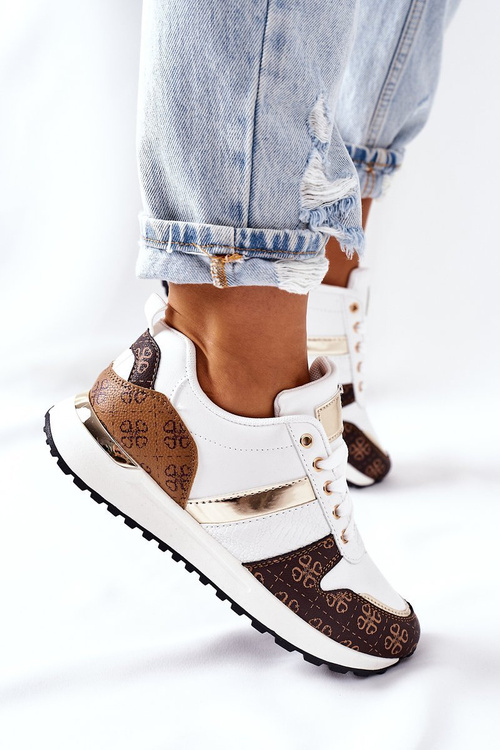 Sportowe Buty Sneakersy Białe Next