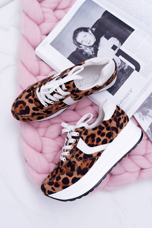 Sportowe Damskie Buty Leopard SportFreak