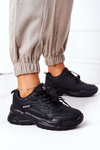 Damskie Sportowe Buty Sneakersy Big Star EE274462 Czarne