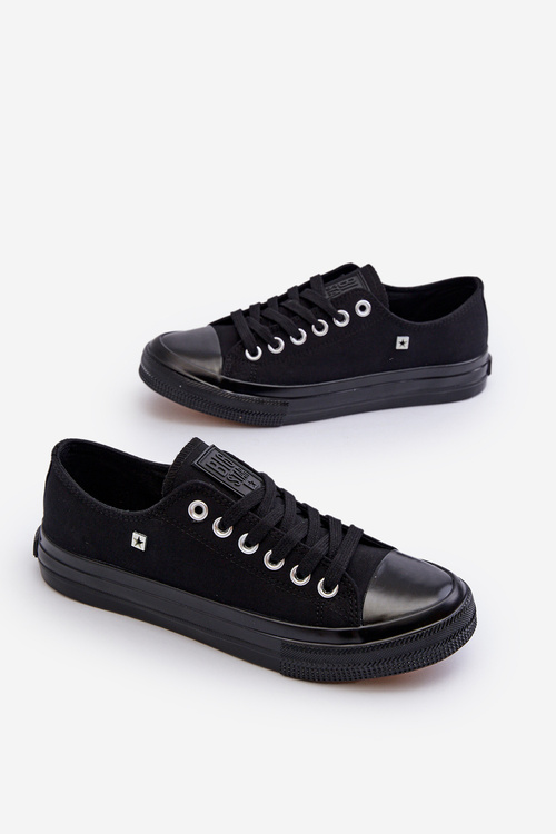 Trampki Męskie Niskie Big Star NN174110 Czarne