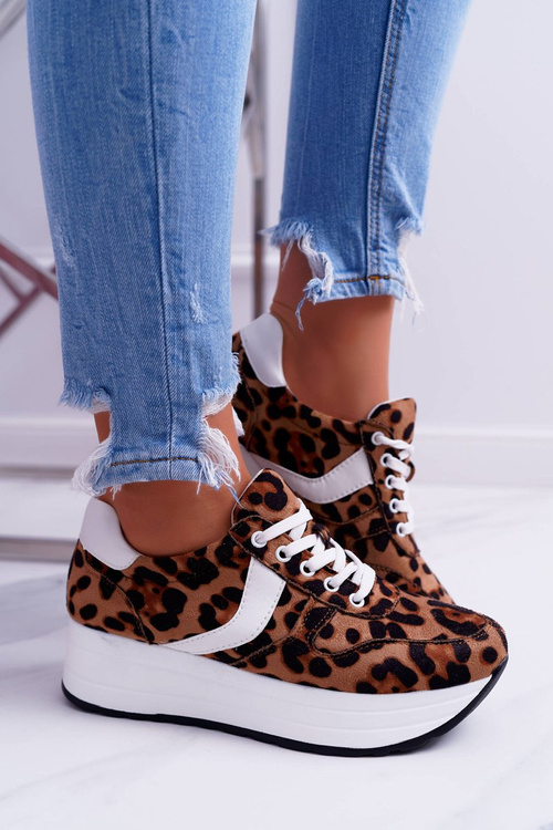 Sportowe Damskie Buty Leopard SportFreak