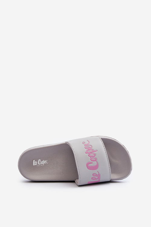 Damskie Klasyczne Klapki Lee Cooper LCW-24-42-2486L Szare