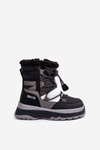 Dziecięce Śniegowce Ocieplane Na Suwak Czarne Big Star MM374193 