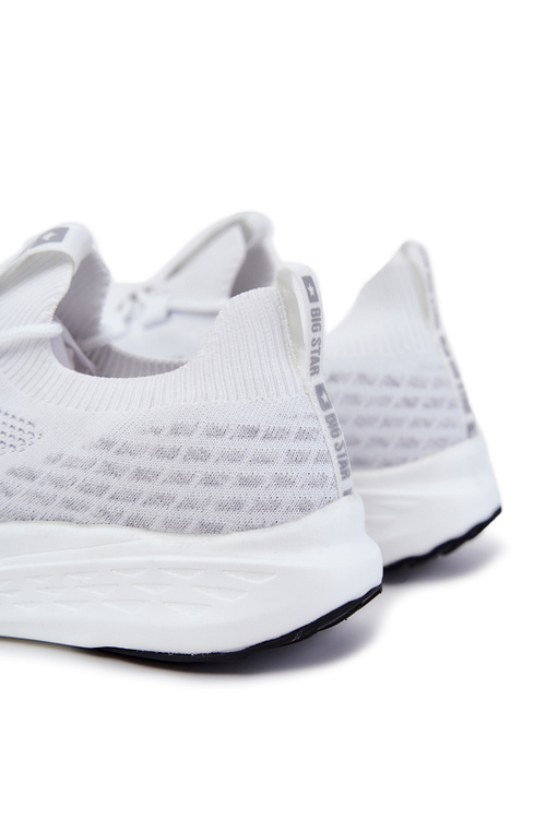 Męskie Sportowe Buty Big Star JJ174166 Białe