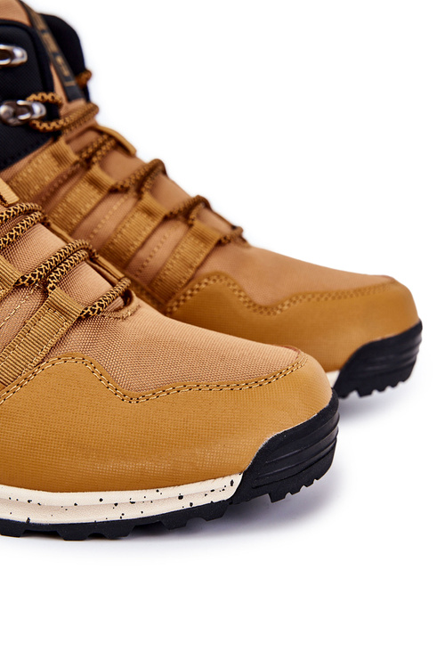 Damskie Wysokie Buty Trekkingowe Big Star KK274609 Camel