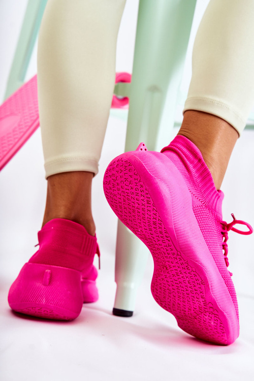 Wsuwane Buty Sportowe Damskie Fuksja Dalmiro