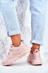 Damskie Sportowe Buty Big Star Różowe GG274637