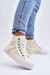 Damskie Wysokie Trampki Big Star LL274177 Multikolor