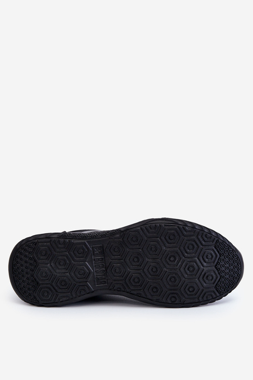 Męskie Lekkie Sneakersy Memory Foam System Big Star LL174150 Czarne