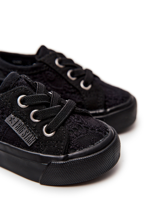 Trampki Ażurowe Big Star JJ374019 Czarne